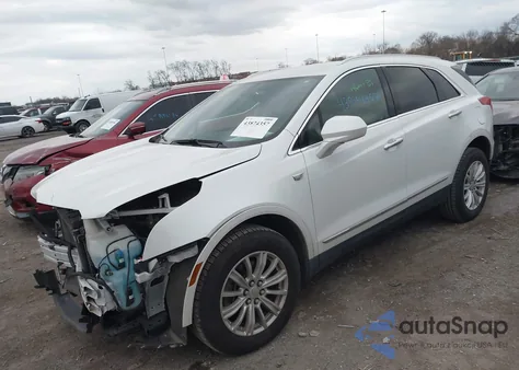 2017 Cadillac Xt5 Standard z USA, uszkodzony, nr VIN 1GYKNARS6HZ107642